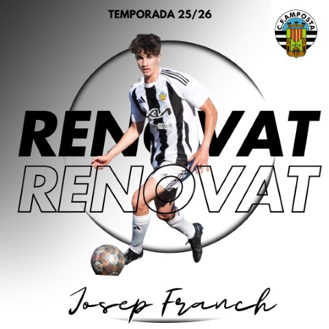 RENOVACI PRIMER EQUIP: JOSEP FRANCH